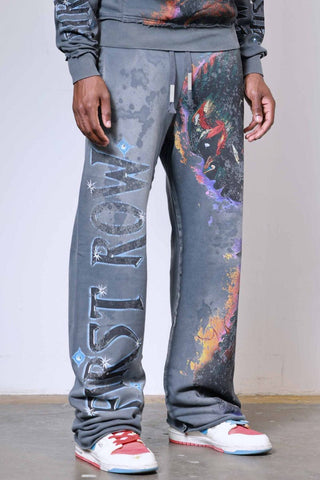 First Row - Ancestral Call Spirit Walker Baggy Sweatpants (Dark Grey)