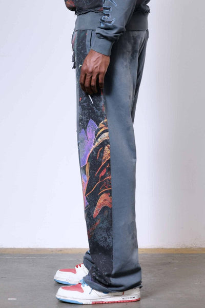 First Row - Ancestral Call Spirit Walker Baggy Sweatpants (Dark Grey)