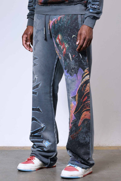 First Row - Ancestral Call Spirit Walker Baggy Sweatpants (Dark Grey)