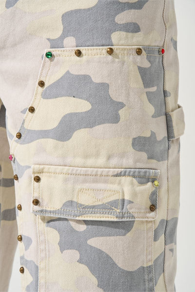 Serenede - Monarch Denim Shorts (Camoflauge)