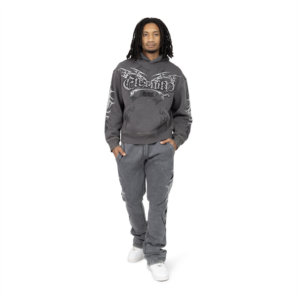 Smoke Rise - Eternity Fleece Hoodie (Asphalt)