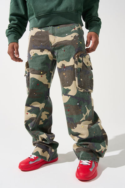 Serenede - Cache Baggy Jeans (Camo Gems)