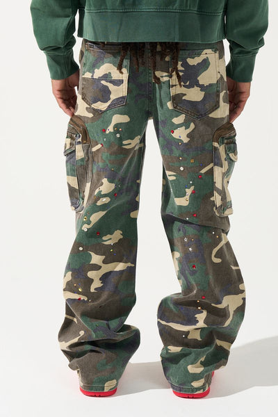 Serenede - Cache Baggy Jeans (Camo Gems)