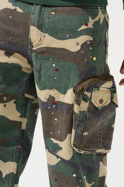 Serenede - Cache Baggy Jeans (Camo Gems)