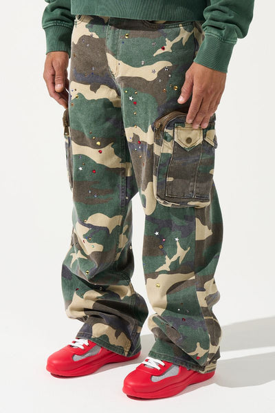Serenede - Cache Baggy Jeans (Camo Gems)
