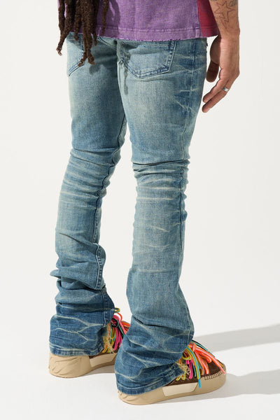 Serenede - Neptune Stack Jeans (Midblue)