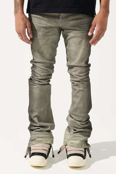 Serenede - Zinc Stacked Jeans (Shades)