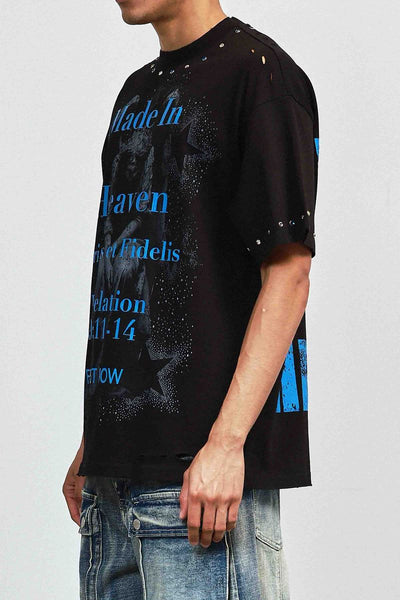 First Row - Made In Heaven Silence Angel Tee (Black)