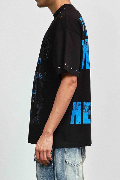 First Row - Made In Heaven Silence Angel Tee (Black)