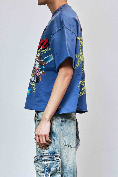 First Row - Made In Heaven Righteous Will Cropped Tee (Urban Grey)