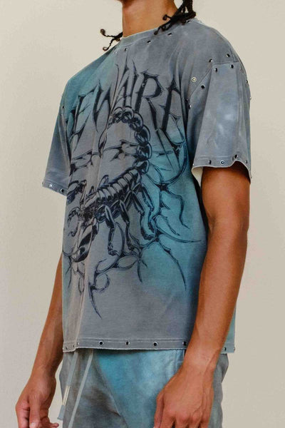 First Row - Be Fierce Green Mist Tee (Smoke)