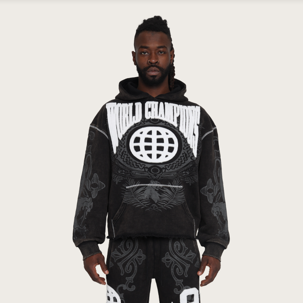 Smokerise - Champion Fleece Hoodie (Black)