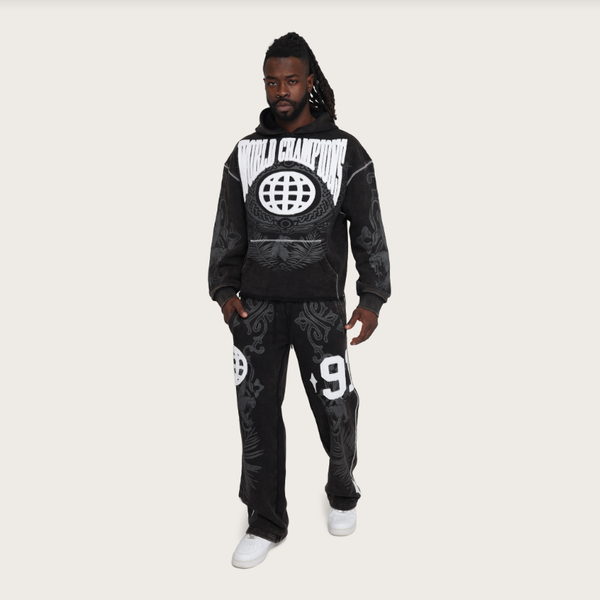 Smokerise - Champion Fleece Sweatpants (Black)