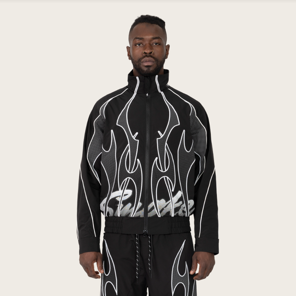 Smokerise - Gear Shift Windbreaker Jacket (Black)