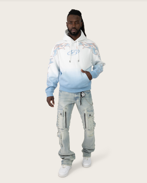 Smoke Rise - Scorpion Hoodie (Chalk)