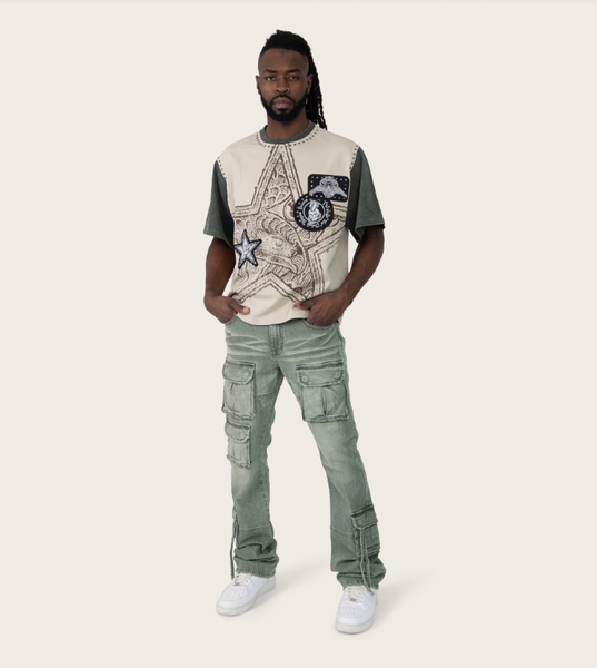 Smoke Rise - Utility Pant (Sea Grass)