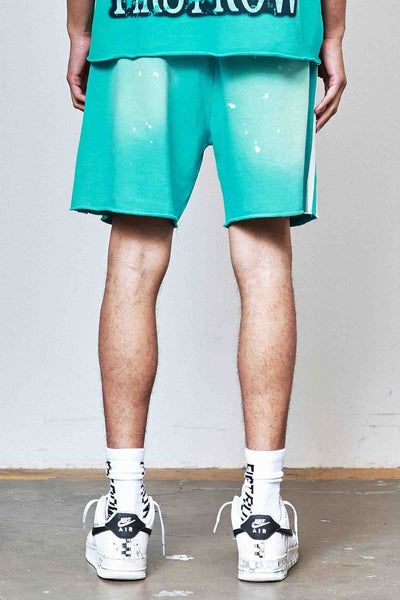 First Row - Above All Things Electric Storm Shorts (Turquoise)