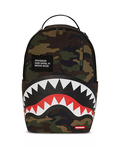 Sprayground - Shark Central Backpack (Camo)