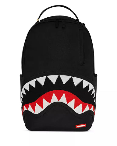 Sprayground - Fly Knit Mouth Satin Backpack (Black)