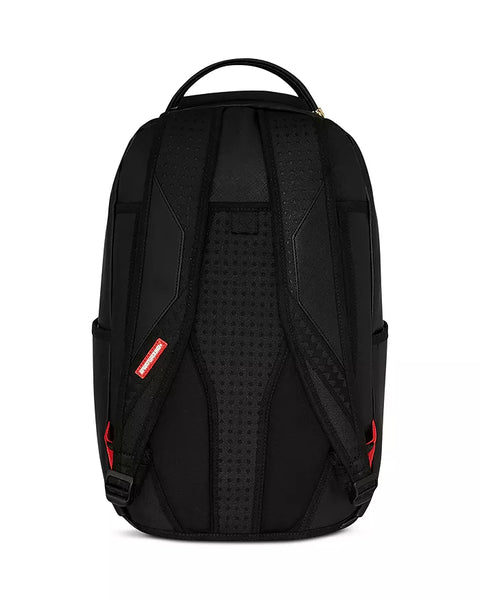 Sprayground - Fly Knit Mouth Satin Backpack (Black)