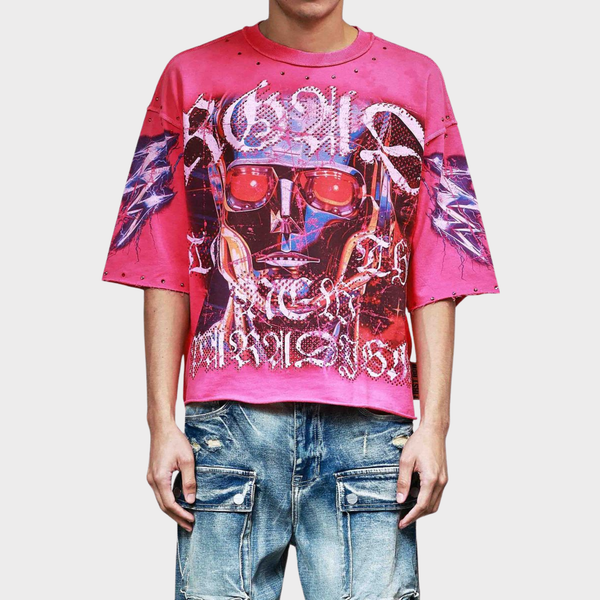 Lavender First Row - New Paradigm Electric Rush Tee (Pink)