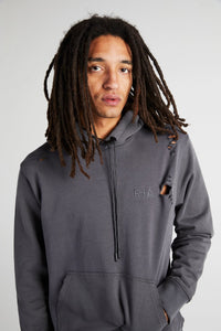 RTA - Dion Hoodie W/ RIP Cross (Distressed Grey)