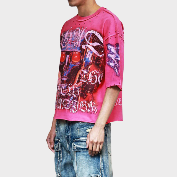 Lavender First Row - New Paradigm Electric Rush Tee (Pink)