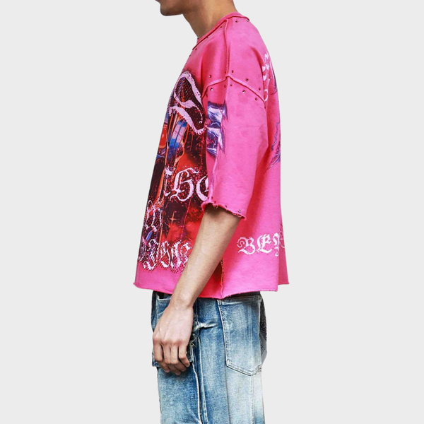 Lavender First Row - New Paradigm Electric Rush Tee (Pink)