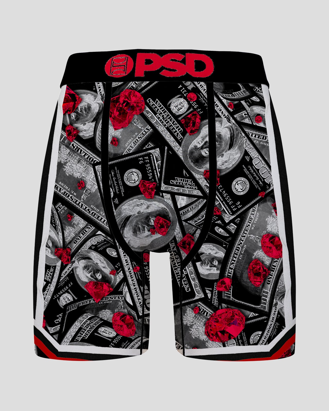 PSD Luxe Two Tone Stretch Boxer Briefs - Men's Boxers in Multi