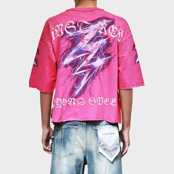 Lavender First Row - New Paradigm Electric Rush Tee (Pink)