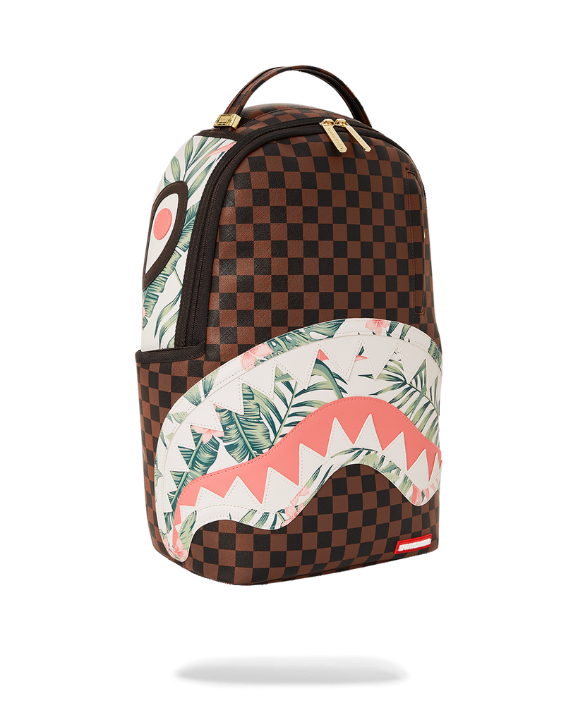 Sprayground Tropical Floral DLXSV Backpack
