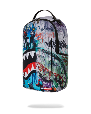 Sprayground - Embossed Shark Mouth DLXSV Backpack – Octane