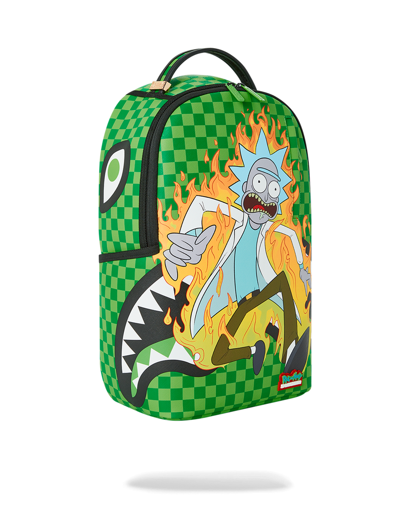 Sprayground Fire Shark Backpack for Men