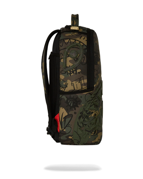 Sprayground - Split Pink And Camo Backpack
