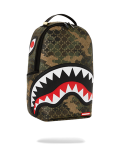 Sprayground - $ Pattern Over Camo DLXSV Backpack
