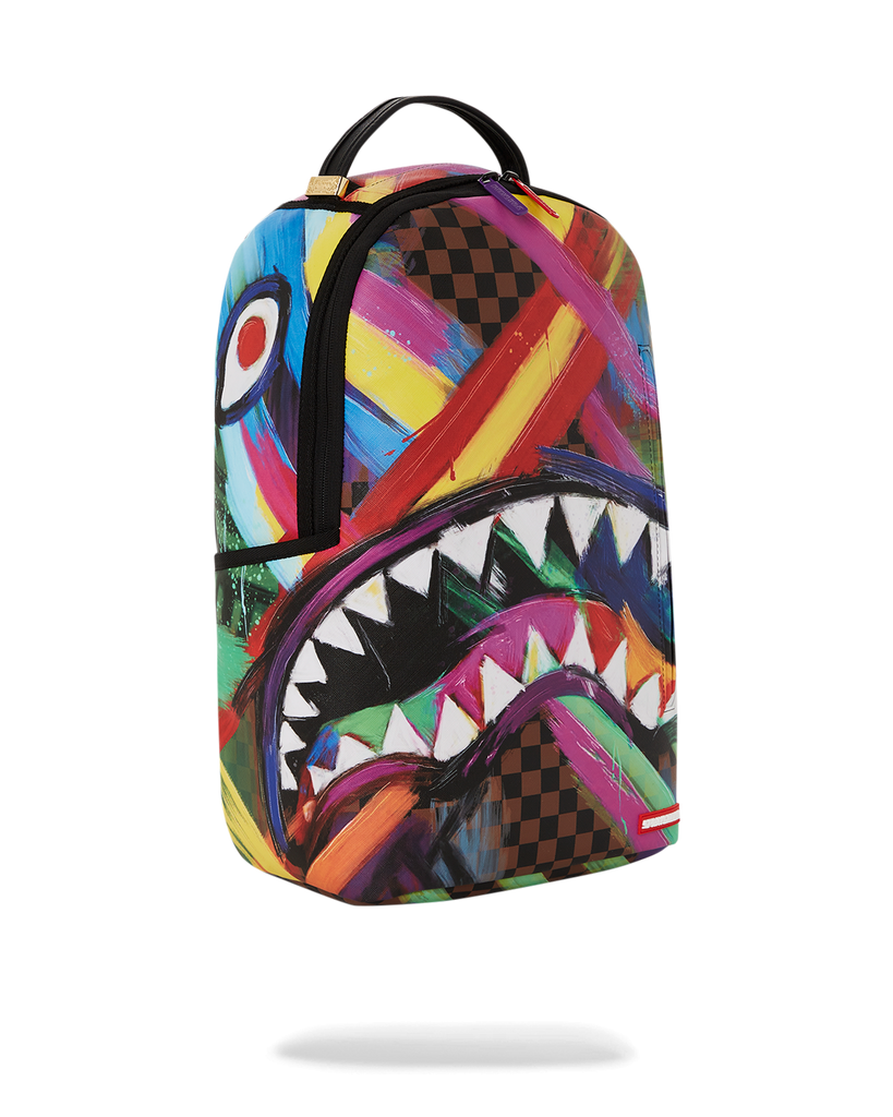 Sprayground backpack camo sales shark