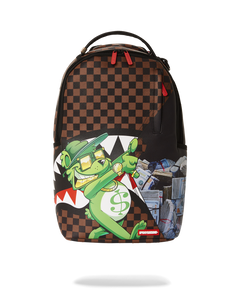 Sprayground Money Bear Reveal DLXSV Backpack Octane