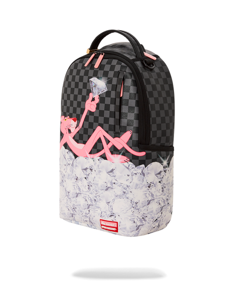 Sprayground - Pink Panther Stacked Diamonds Backpack