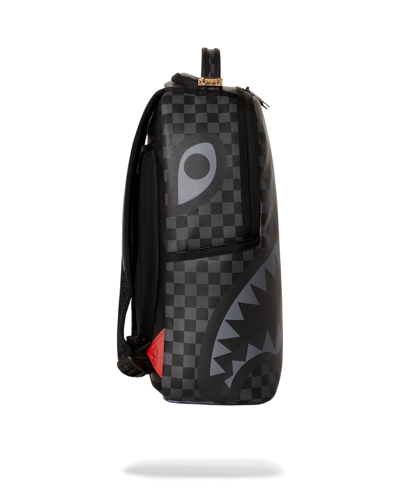 SPRAYGROUND: Sharks in Paris Paint Grey DLXSV Backpack