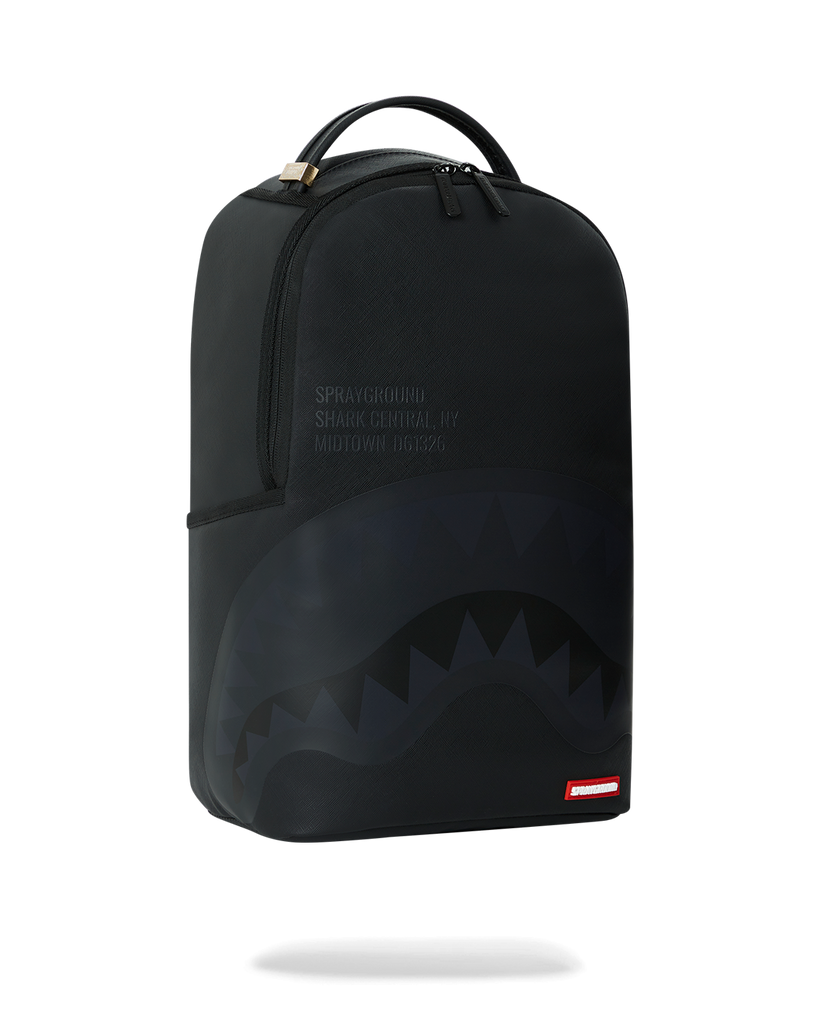 Sprayground Unisex Shark Central 2.0 White DLXSV Backpack