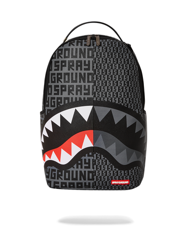 SPRAYGROUND Infinity Red Split DLX Shark Bite Backpack Sharks In