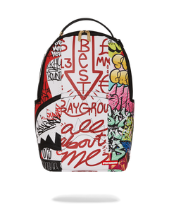 Sprayground - Tri Split Graffiti DLXSV Backpack