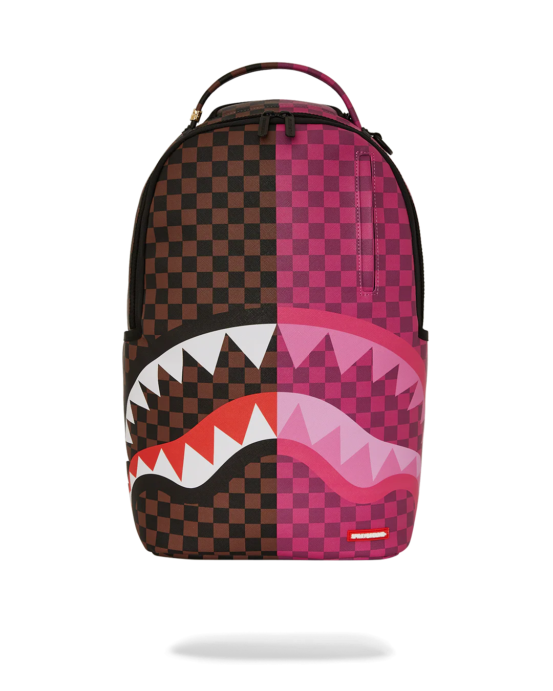 Sprayground - Split Sip Pink Check Backpack