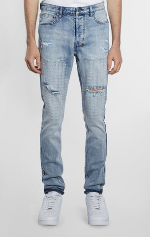 Ksubi - Chitch Enjoy Trashed Jeans (Denim)