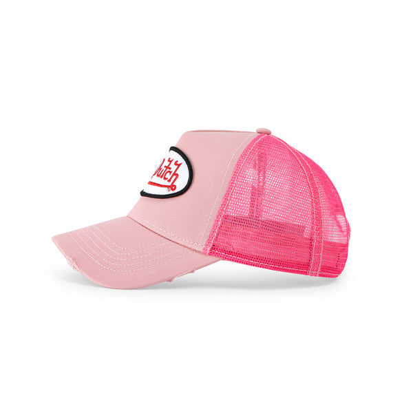 Von Dutch - Staple Trucker Hat (Pink Tint)