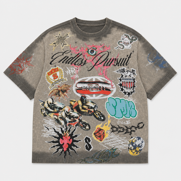 Smoke Rise - Endless Pursuit SS Tee (December Sky)