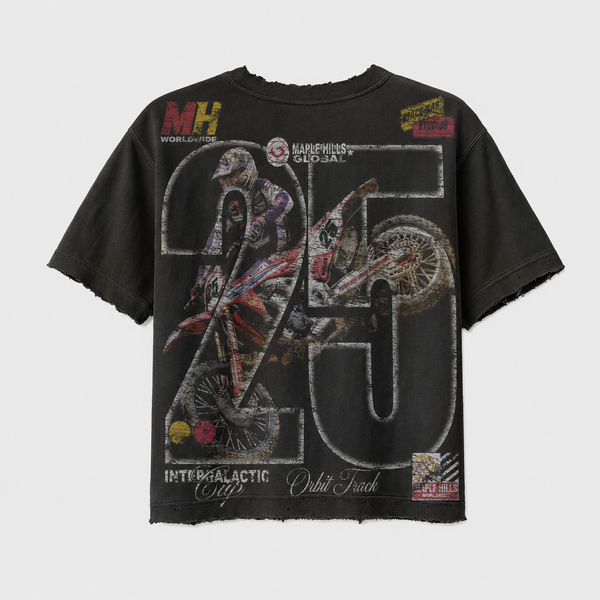 Space Ape - MH Dirt Bike Tee (Black)