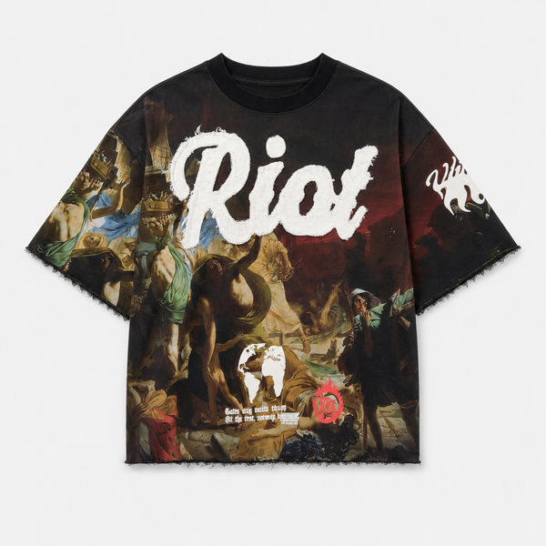 Copper Rivet - Riot & Peace Tee (Black)
