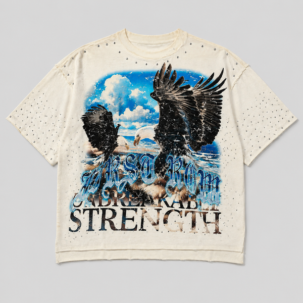 Light Gray First Row - Above All Things Skyborne Tee (Cream)
