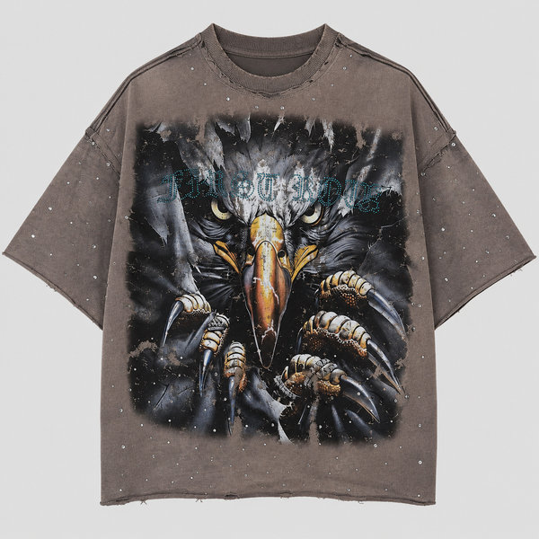 Light Gray First Row - New Paradigm Trust Talon Tee (Brown)